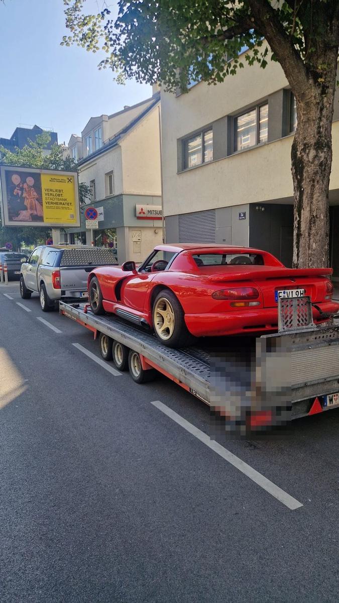 Dodge Viper Coupé Transport